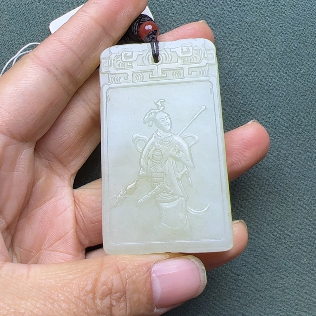 和田玉把件未镶嵌乐*乐