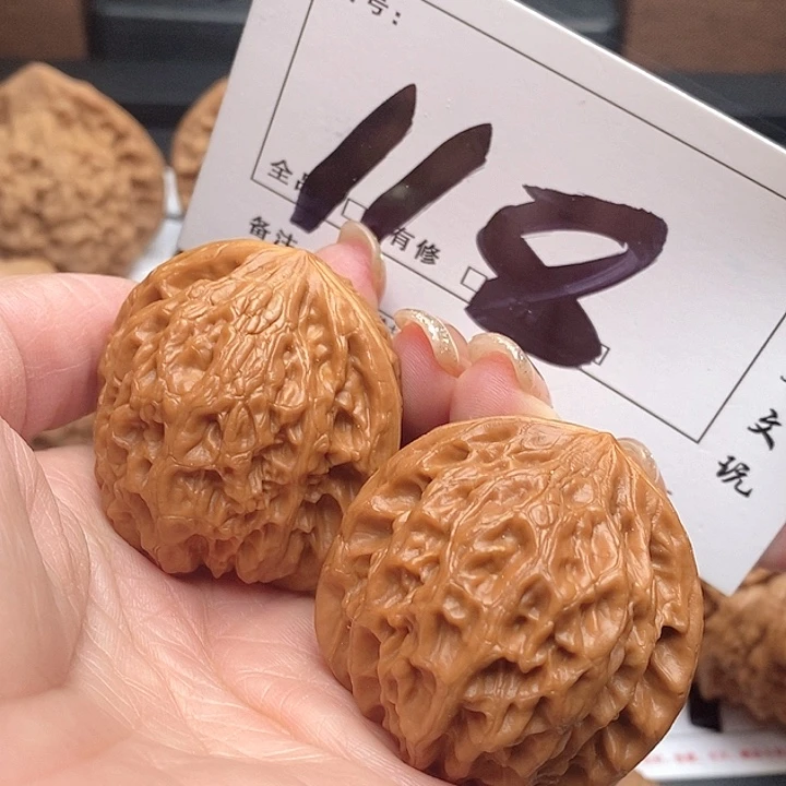 _***吊坠文玩核桃40尺 铁锤 原装