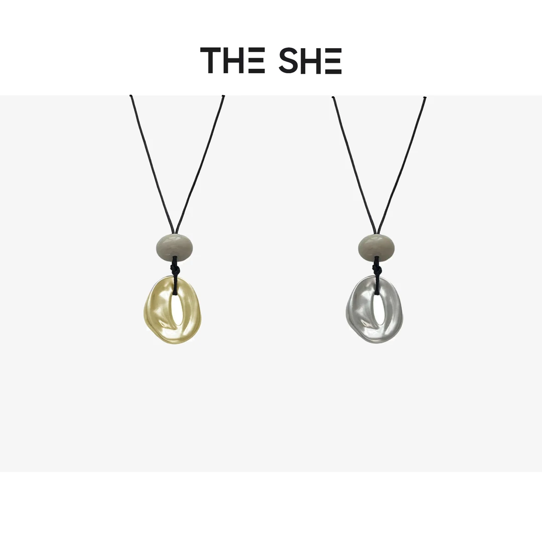 非金属不规则哑光吊坠 个性复古潮流挂坠