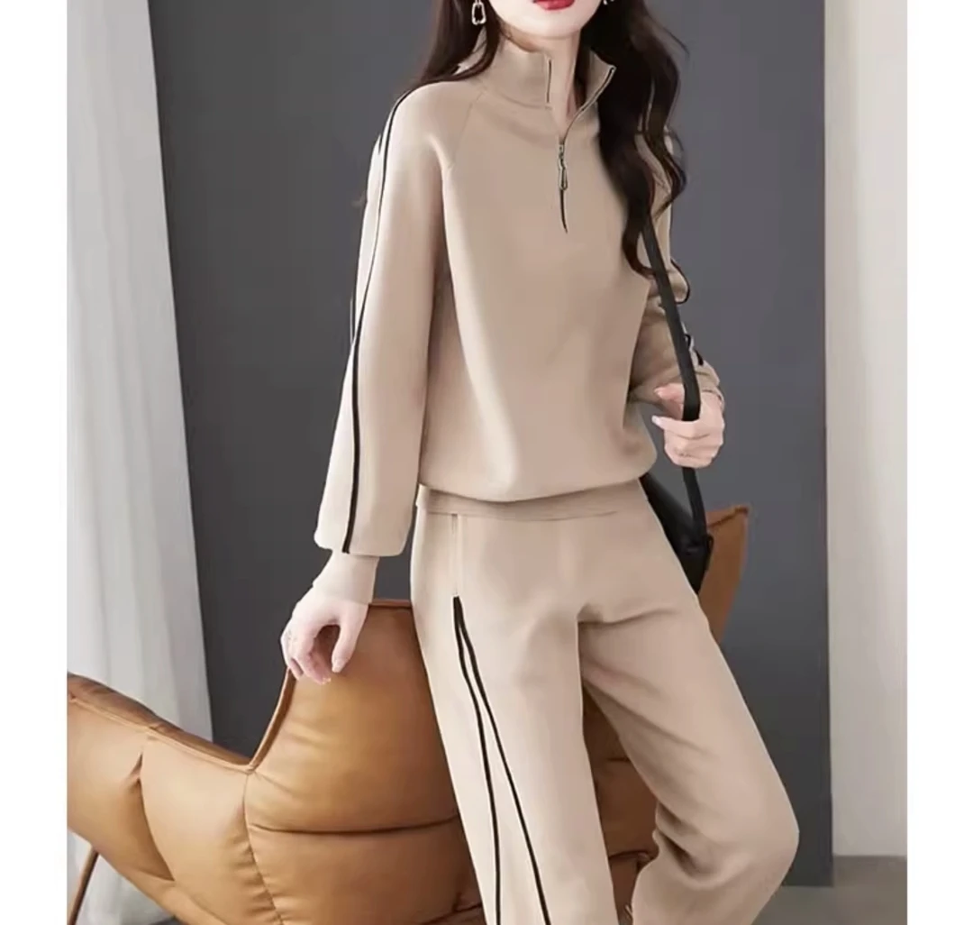 1886（28）洋气大码春秋季休闲运动服时尚套装