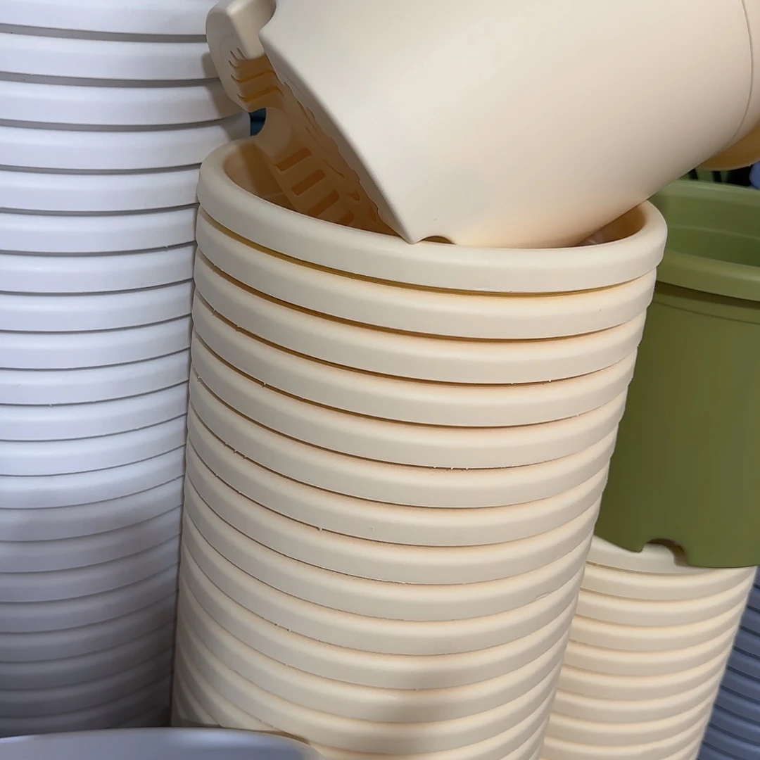 阿*L微瑕4号带托10个，米黄