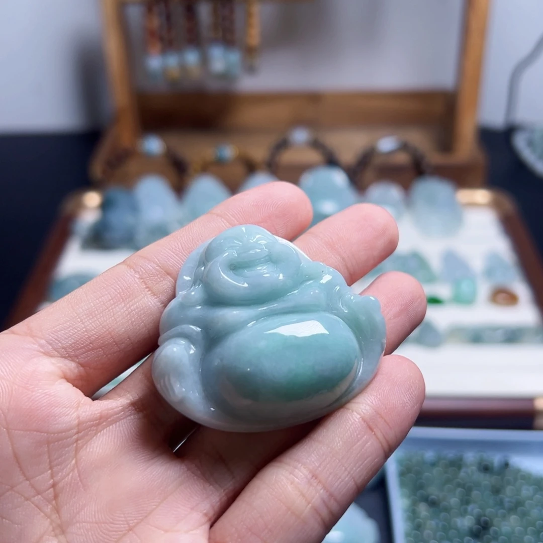 颈饰未镶嵌翡翠翡翠佛公