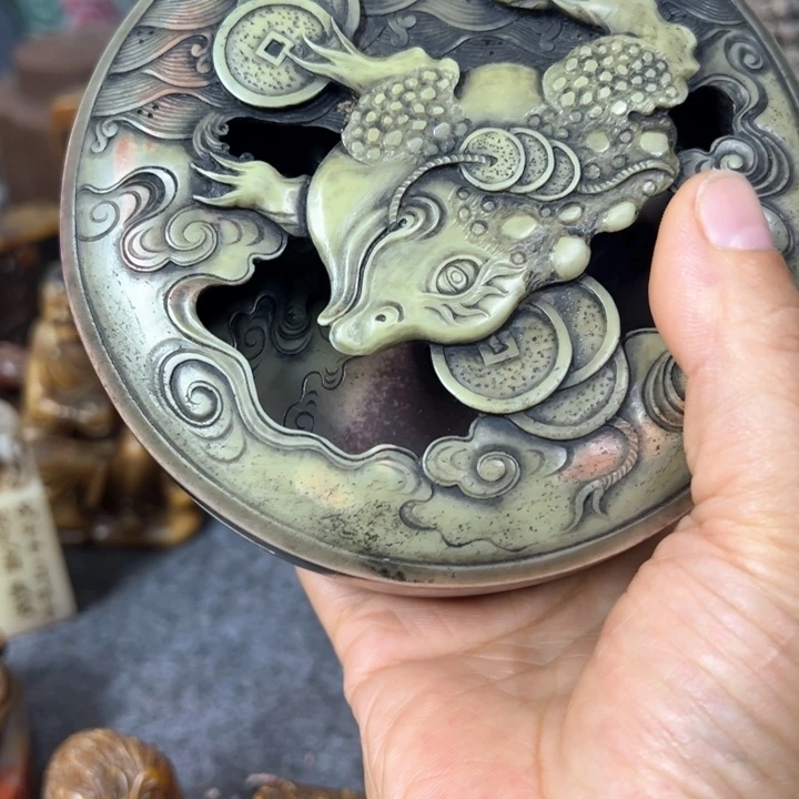 石材吴*兵印章漂亮手工制作