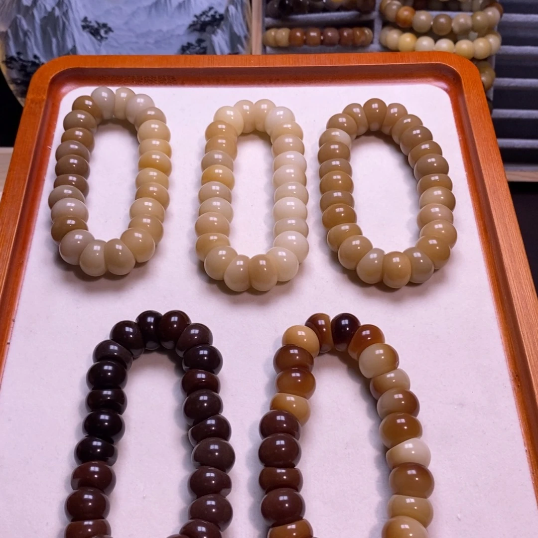 菩提根/象牙果吊坠蒜瓣肠