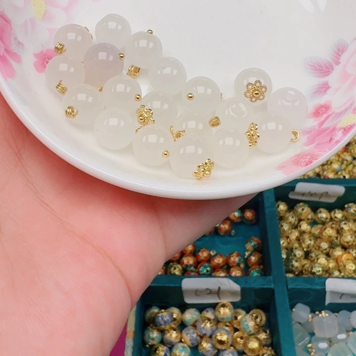 圆珠扣铜扣压襟盘扣