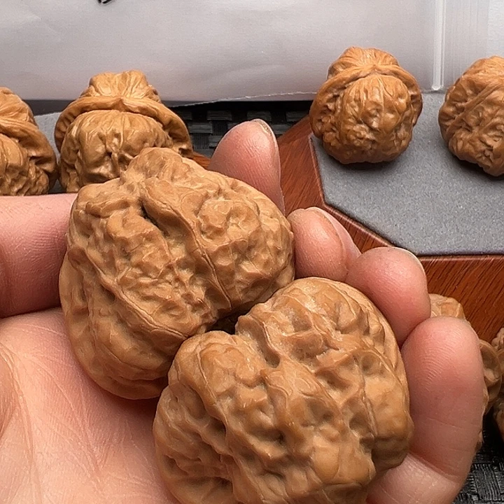 平***心文玩核桃吊坠蛤蟆