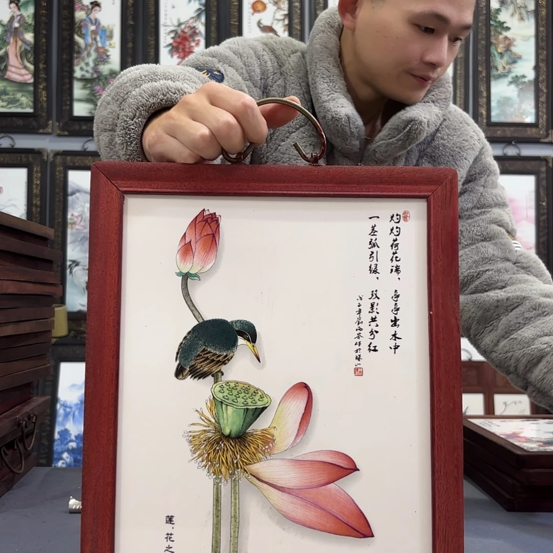 陶瓷版画景德镇陶瓷瓷板画