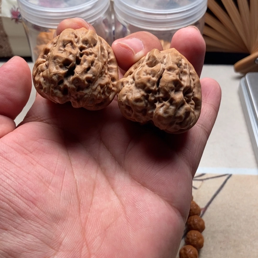 没***奔文玩核桃吊坠40蛙蛙