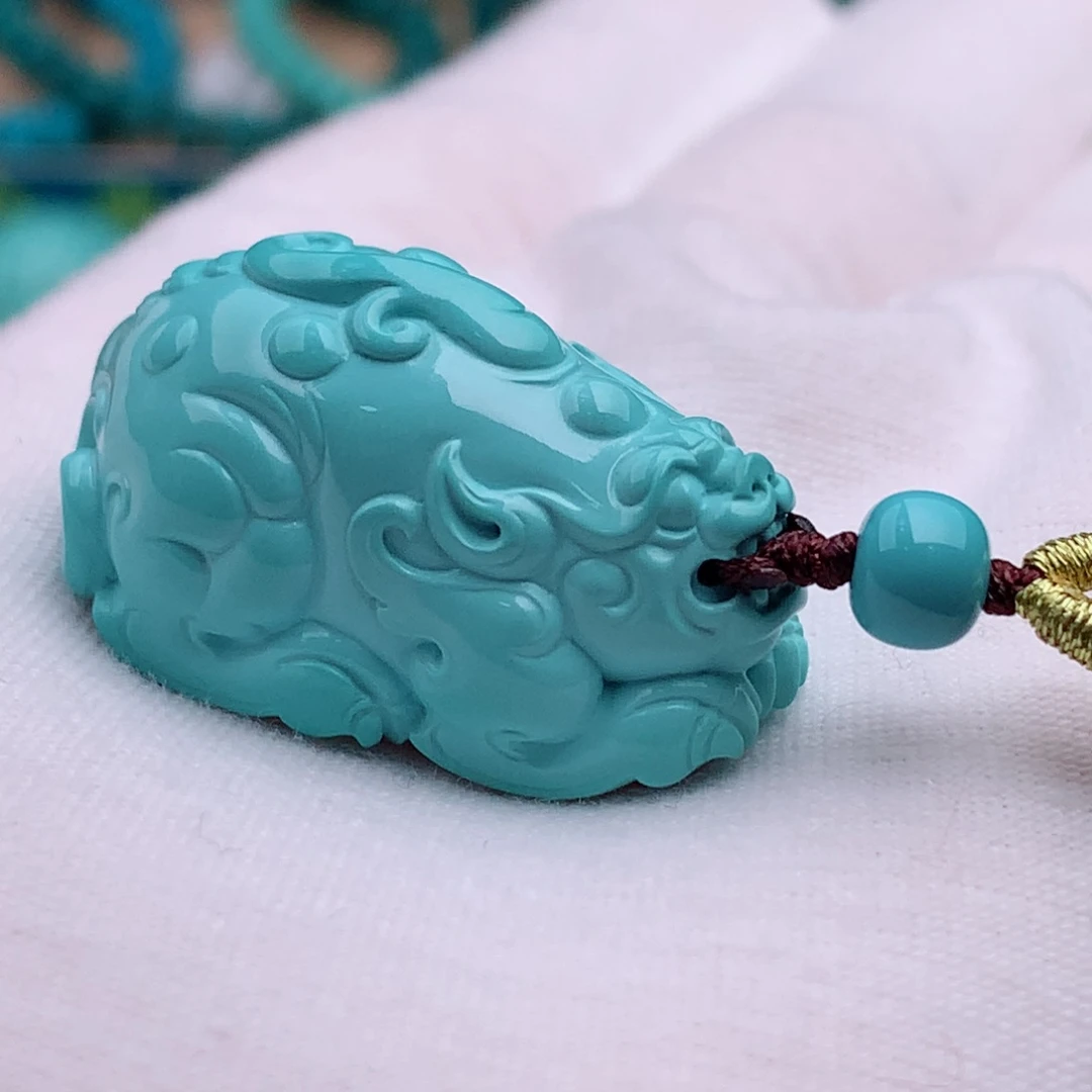 未镶嵌绿松石珠宝奇石