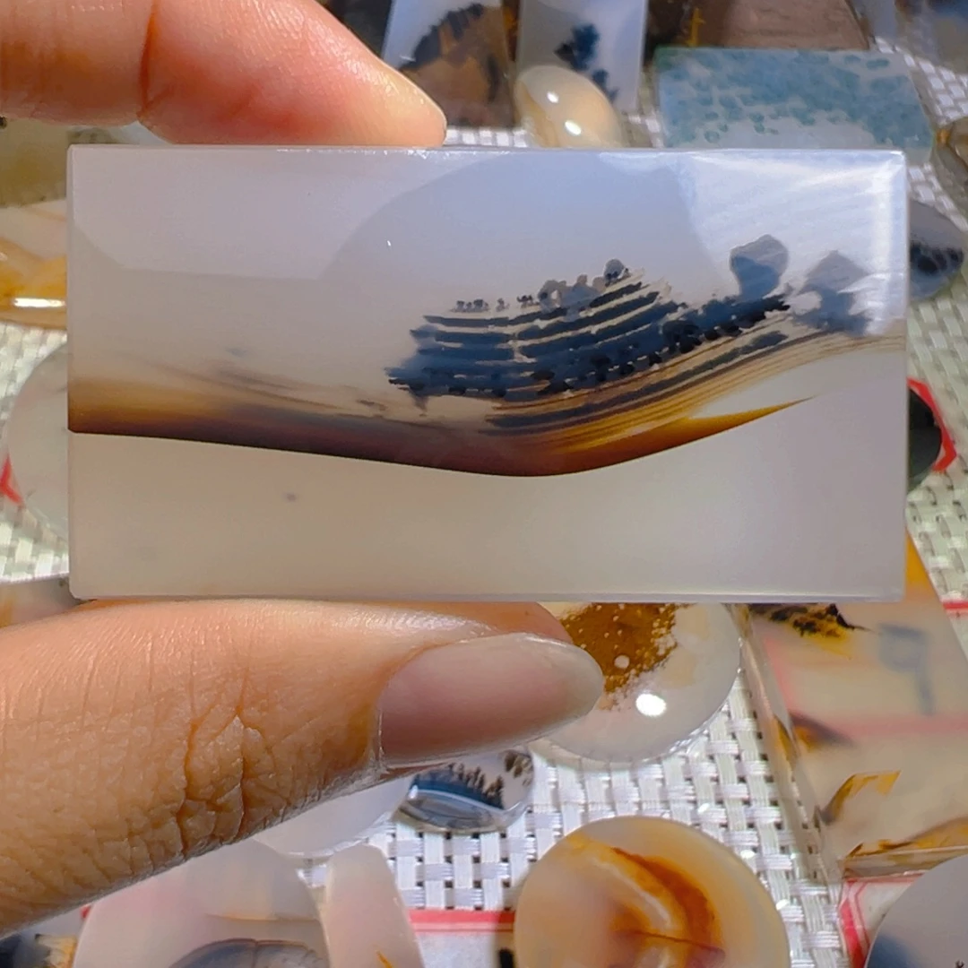 玛瑙/玉髓未镶嵌颈饰