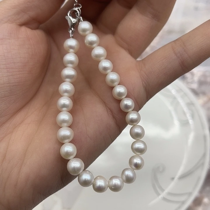 未镶嵌淡水珍珠颈饰00241