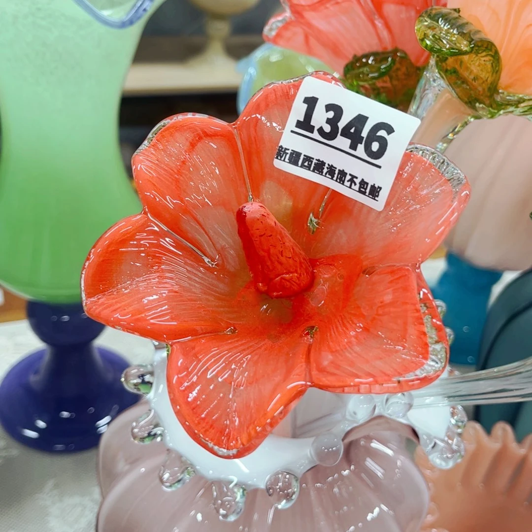 百合1346 家悦美居琉璃摆件