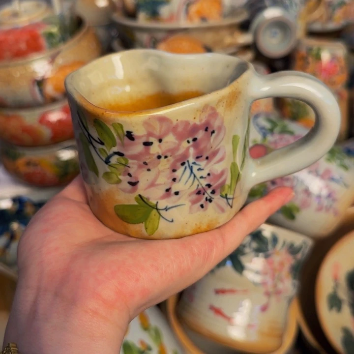 瓷片景德镇陶瓷手工手绘