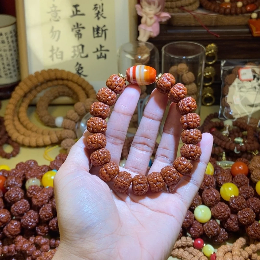 金刚菩提吊坠145玉化单藏玛