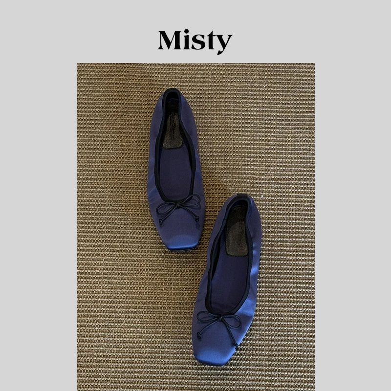 Misty雾屿女鞋|34-40码|1m|2025夏季新款简约低跟时尚芭蕾鞋