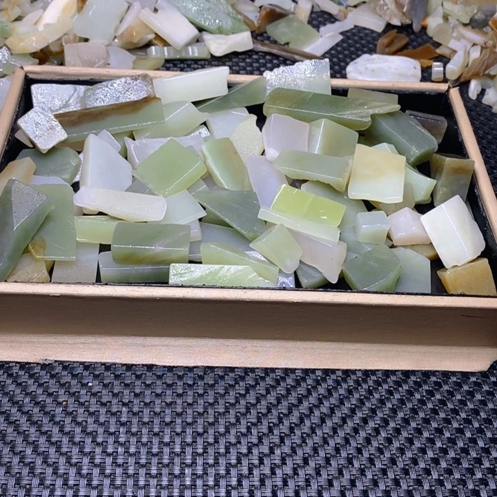 和田玉（糖玉）珠宝半成品未镶嵌希***习