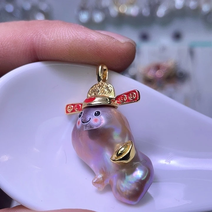 淡水珍珠未镶嵌颈饰19
