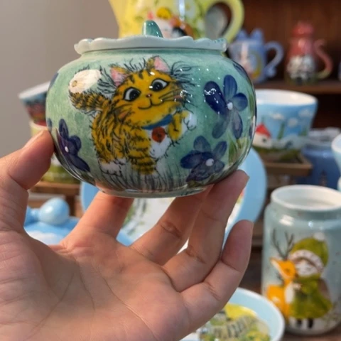炉景德镇釉下手绘陶瓷