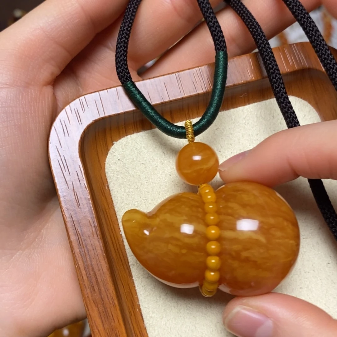 【闪购商品】蜜蜡颈饰未镶嵌项链
