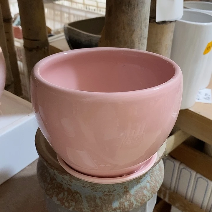 摆件多肉植物盆瑕疵有孔