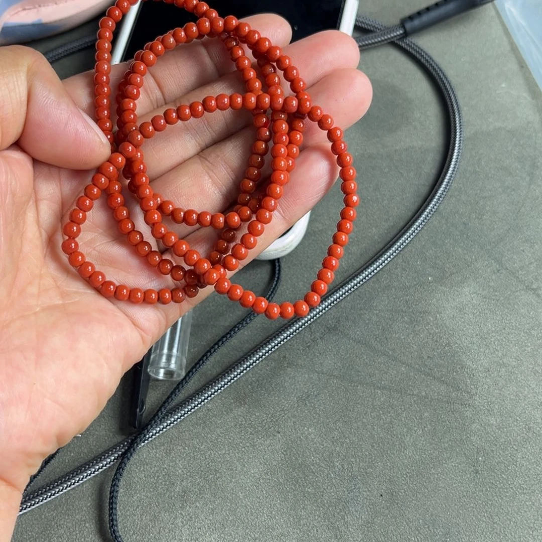 南红玛瑙合金颈饰梦*