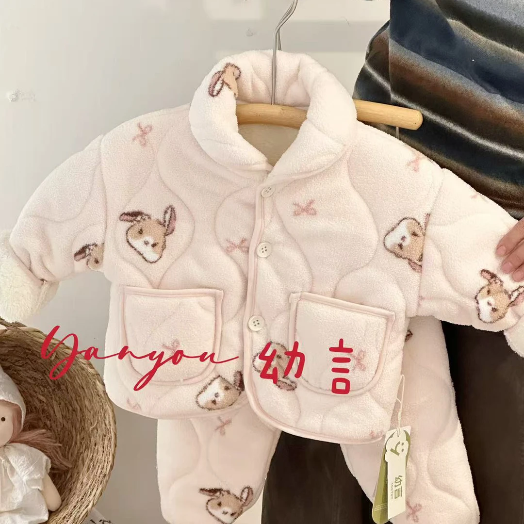 25秋冬款特清no退no换  幼言720g新款省服粉兔子