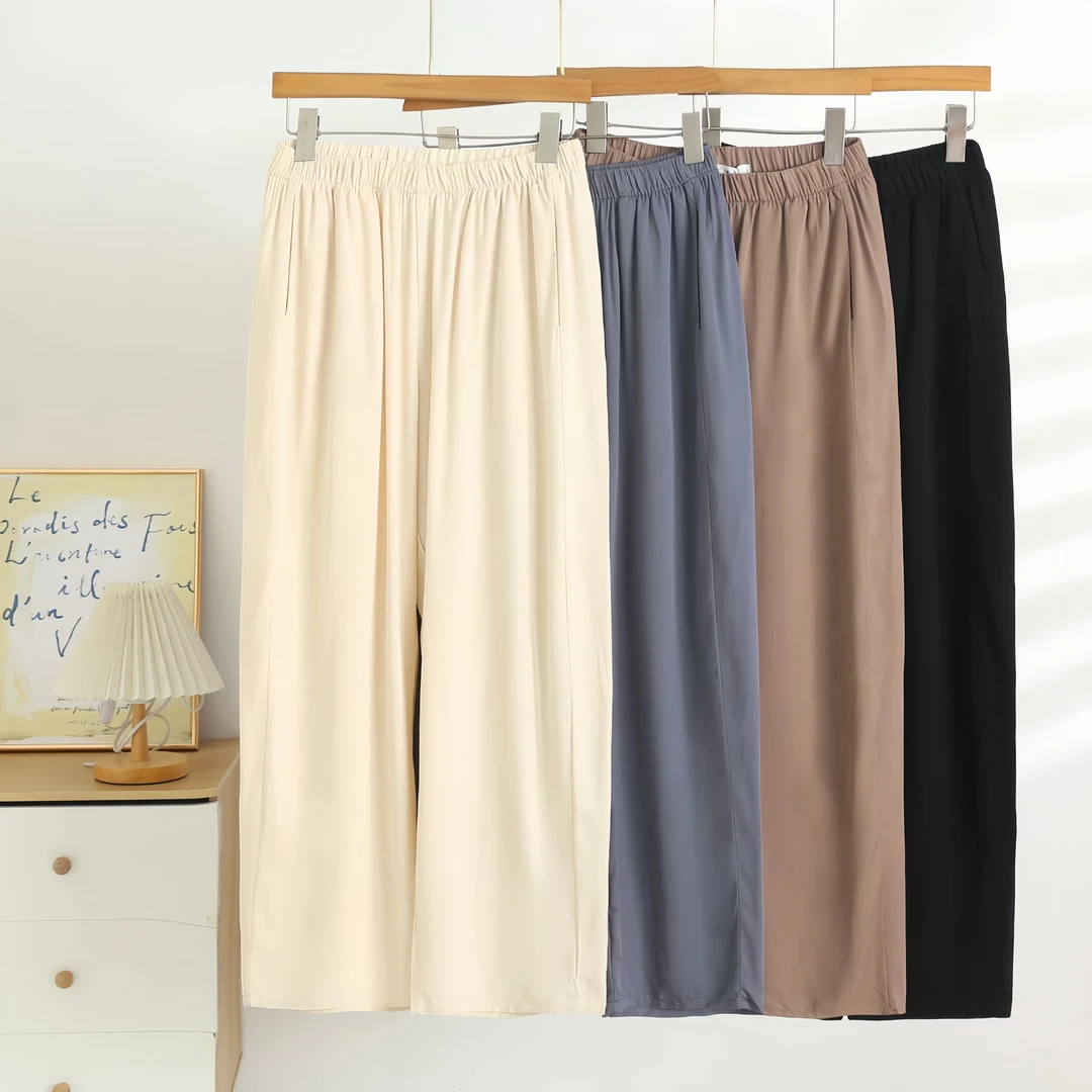 【山本裤斜纹款】长裤垂感瘦版阔腿夏季高腰显瘦休闲时尚宽松百搭