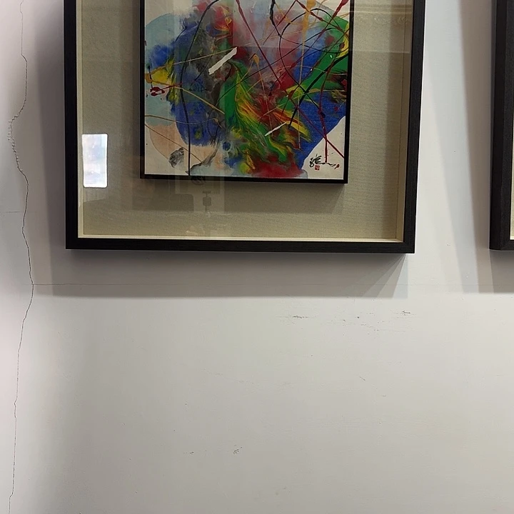 那***海书法绘画作品多次参加