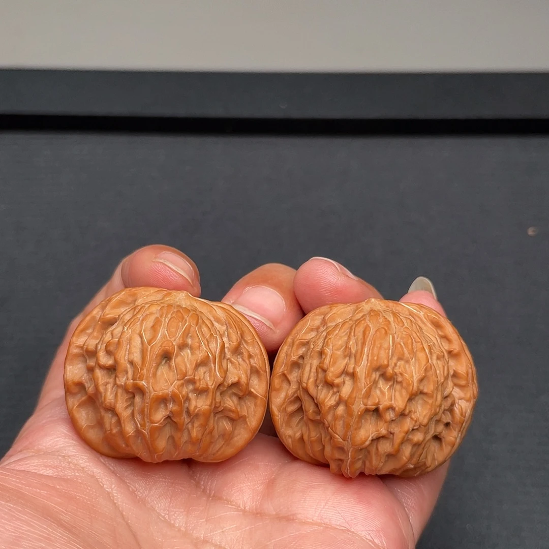 把件猴头核桃40×37全品头茬老树磨盘XM3536