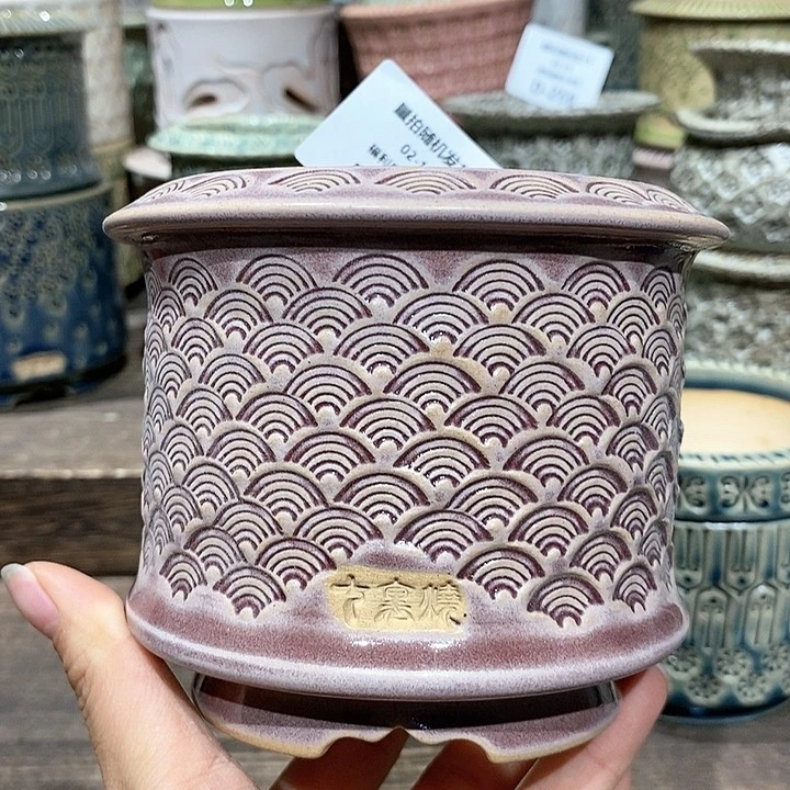 七里烧陶瓷02-16-324内口8