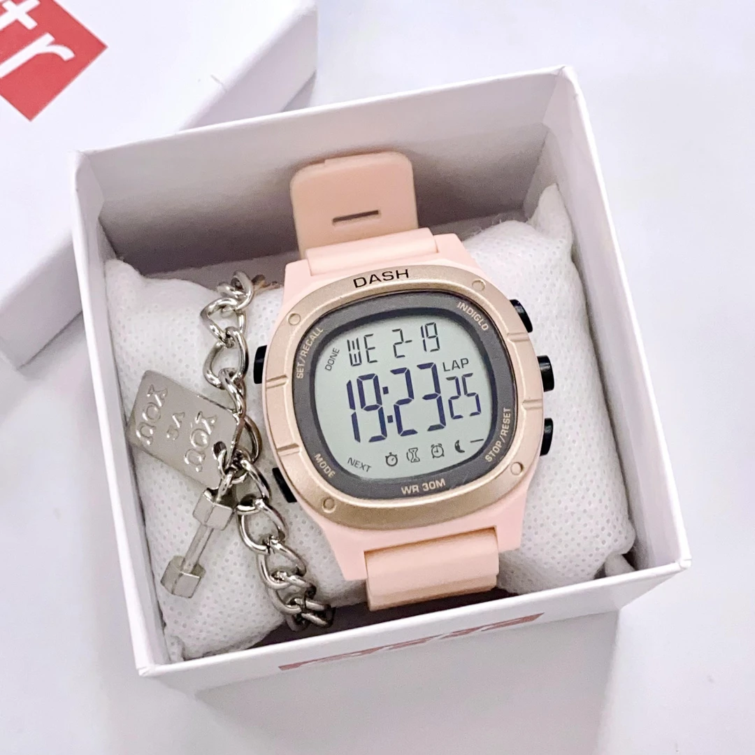 ins风小众初高中专用只看时间儿童女孩防水电子手表女款初中学生