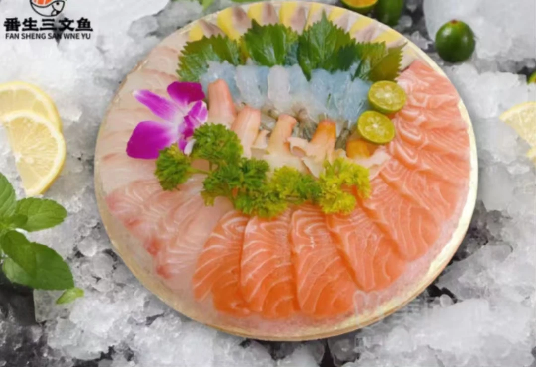 豪华拼盘B】三文鱼豪华五拼套餐