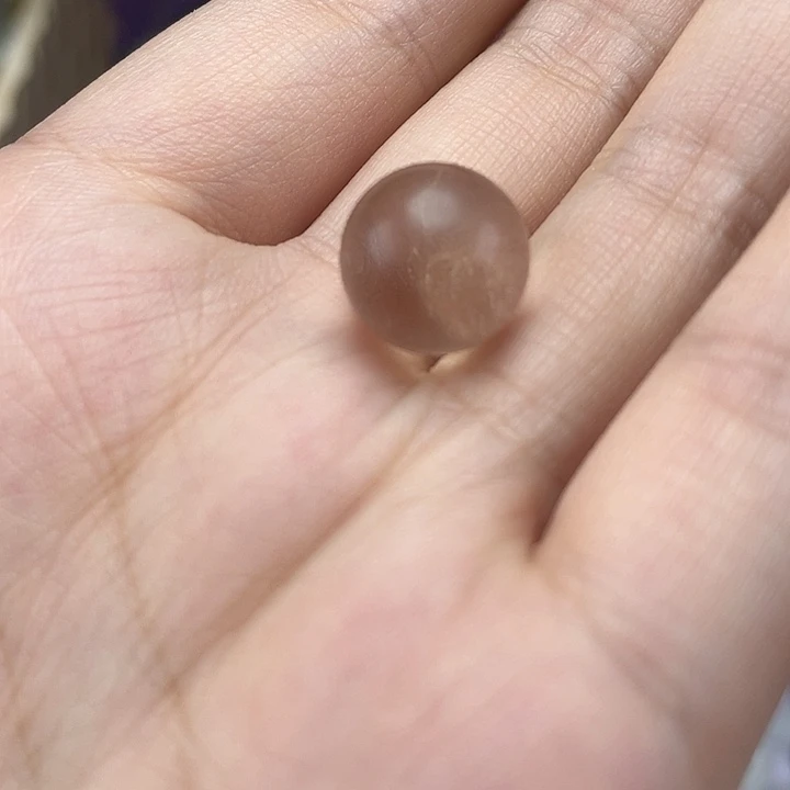 兔毛未镶嵌水晶碳****了