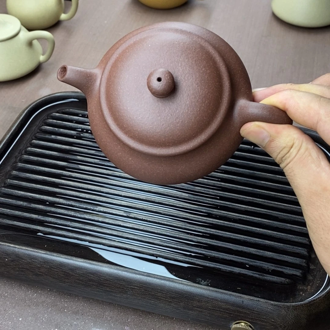 茶壶紫砂紫砂名炉微瑕