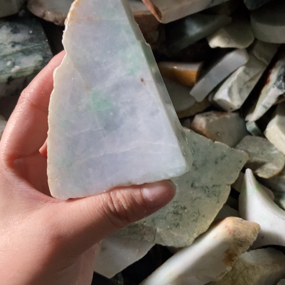 翡翠挂件未镶嵌天然翡翠