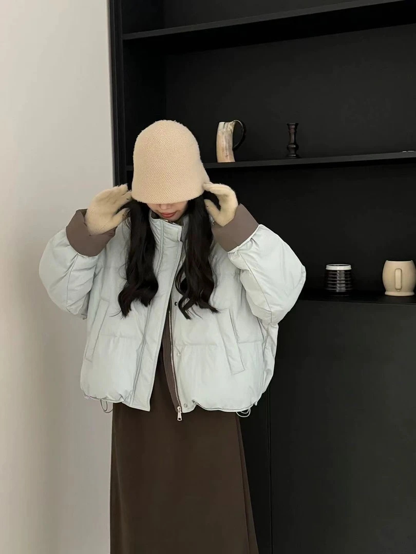 1/18新款百搭中长款韩版宽松外套女装