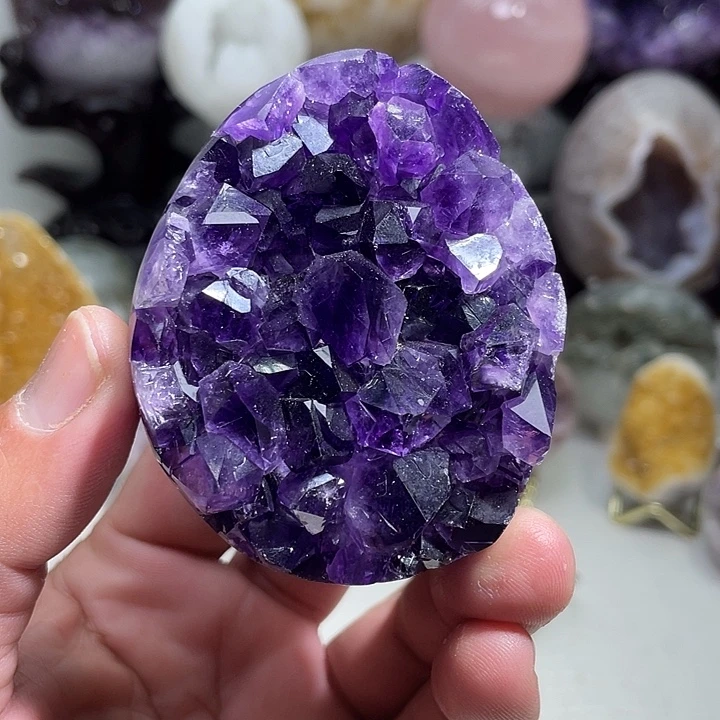 水晶未镶嵌珠宝半成品