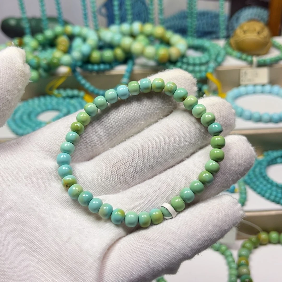 绿松石未镶嵌手链