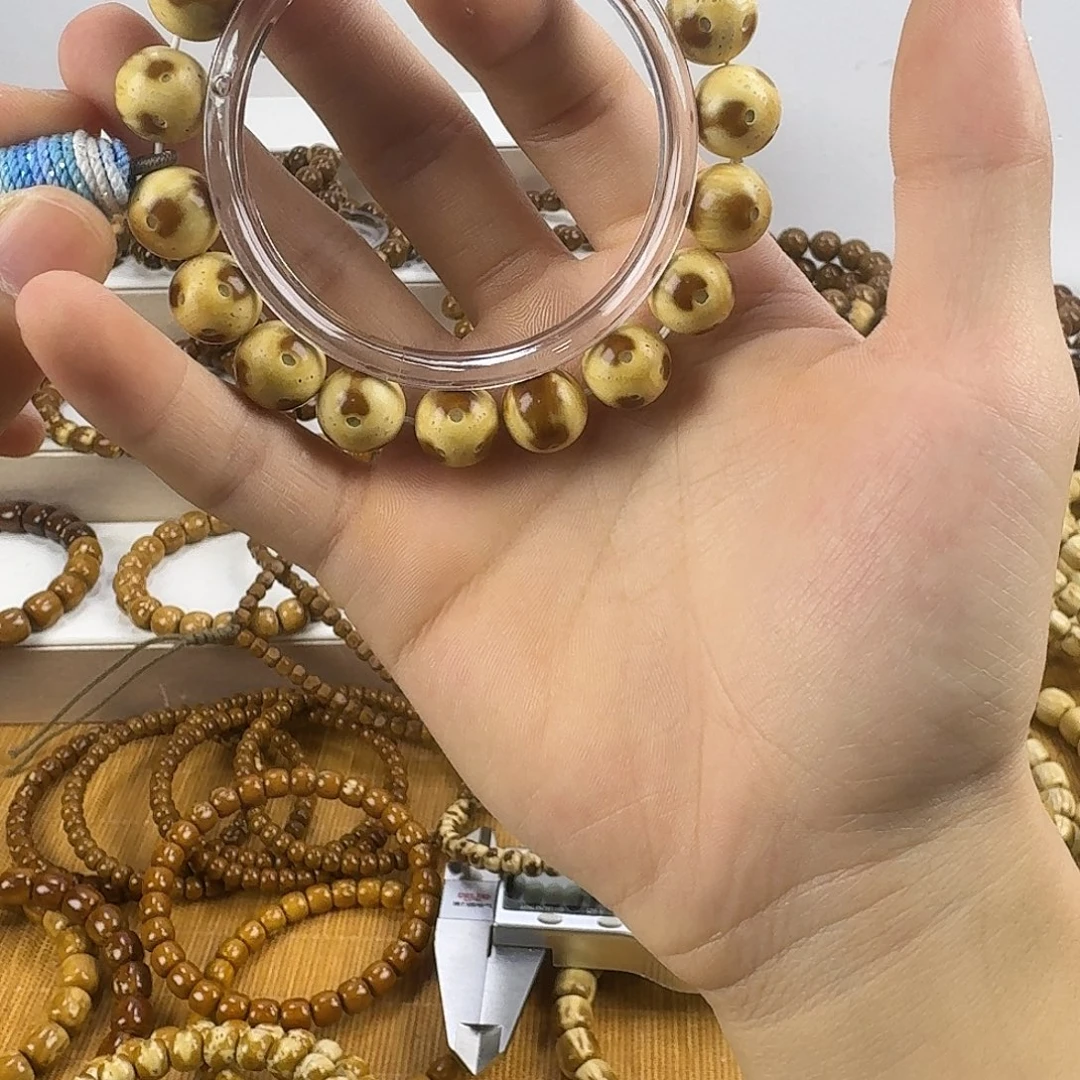 精***神紫金鼠手串12mm紫金鼠熊猫毕业季