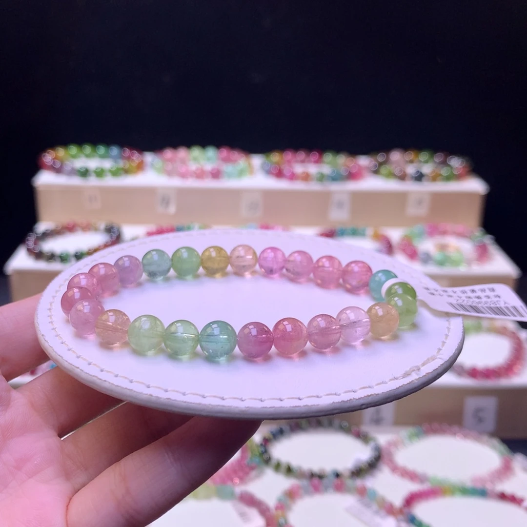 未镶嵌手链碧玺碧玺