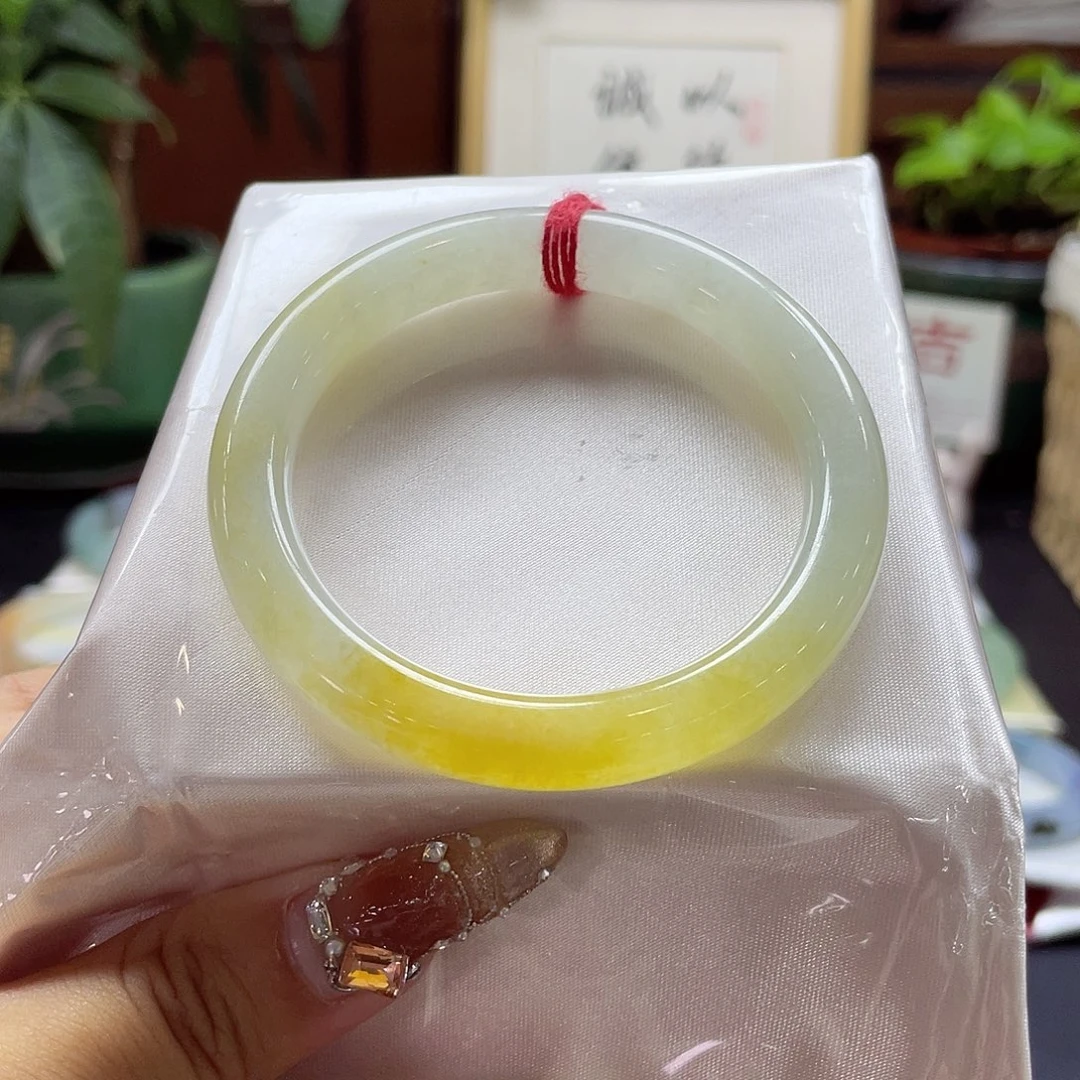 翡翠未镶嵌手镯49号
