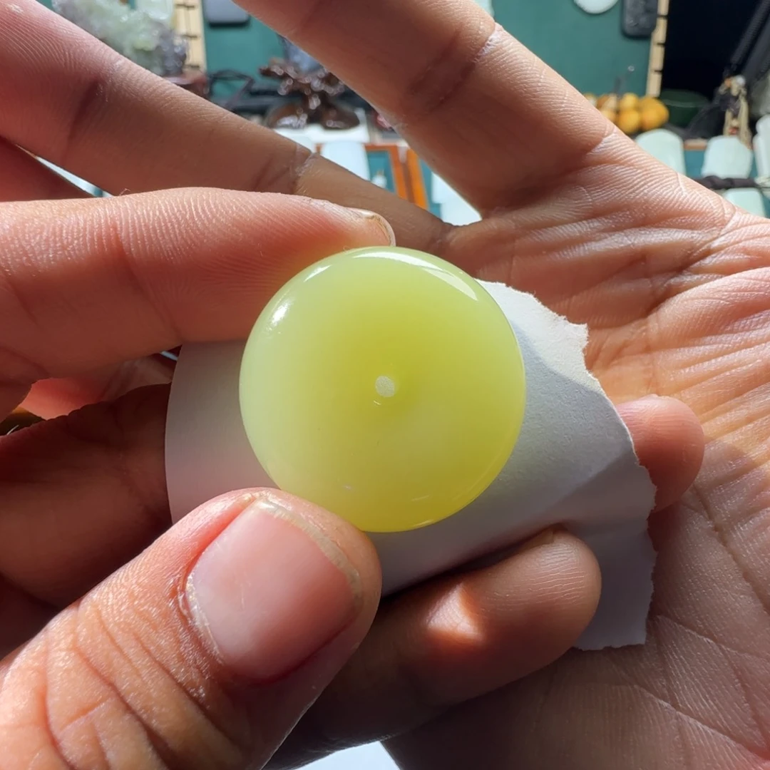 和田玉未镶嵌挂件米*