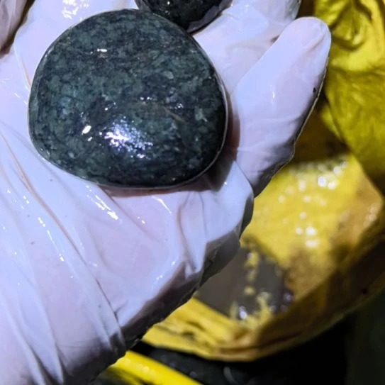 法***然有机玻璃藏玉药王石原石