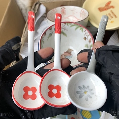 盘陶瓷制品满25拼单发货默认微瑕