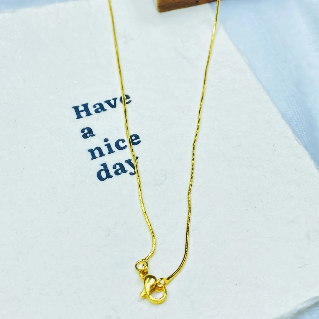 项链 G黄色蛇骨45cm项链多样性发货47133