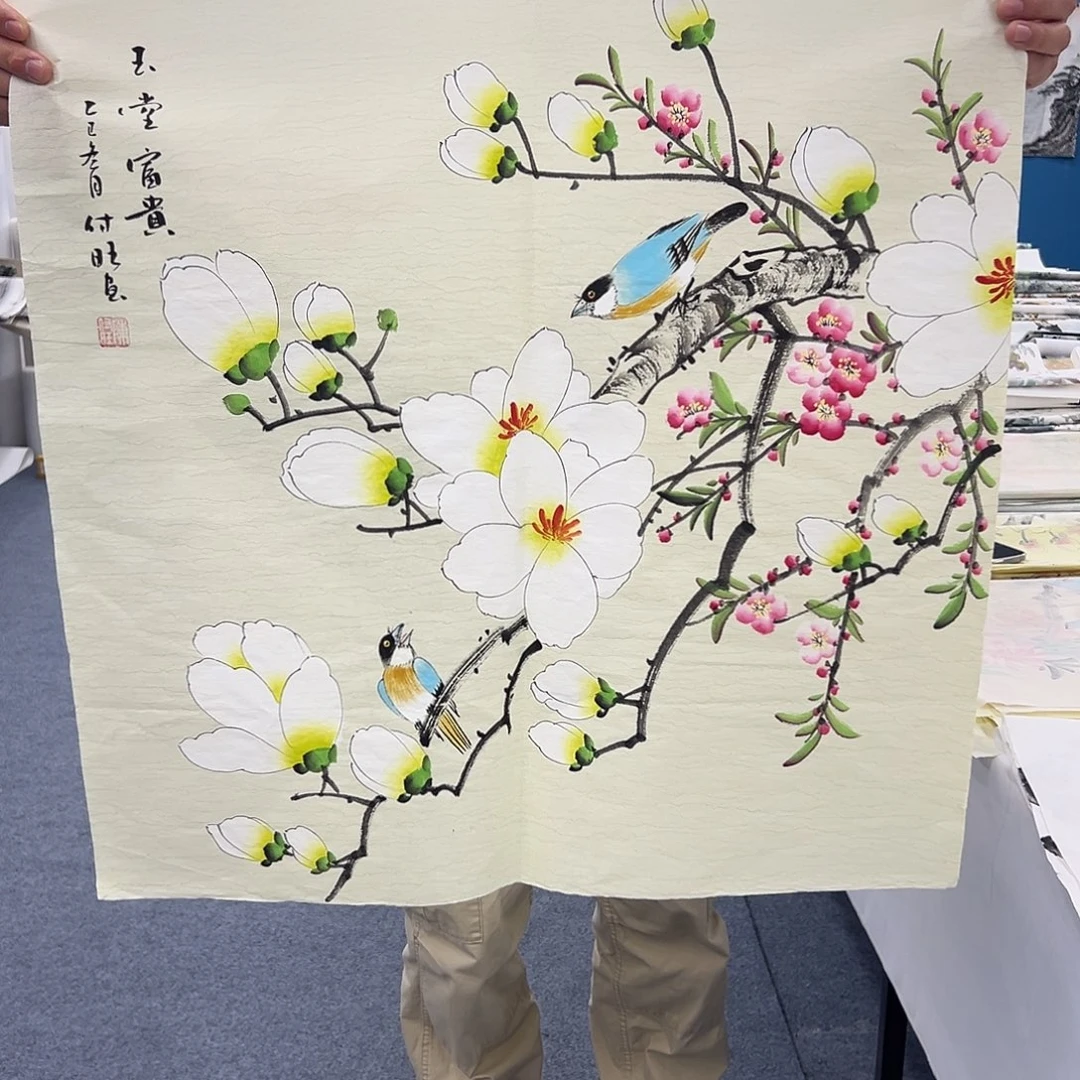 国画纯手绘国画作品欣赏