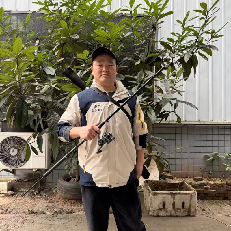 渝来二代矶钓滑漂竿高碳素超轻超硬路滑远投钓鱼鱼竿带杆包地插