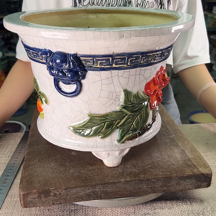 泳坤堂石湾盆陶瓷