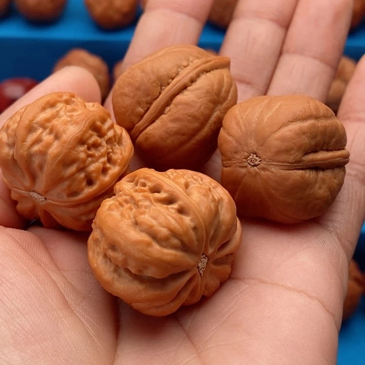 文玩核桃把件靓*精品文赞手捻元