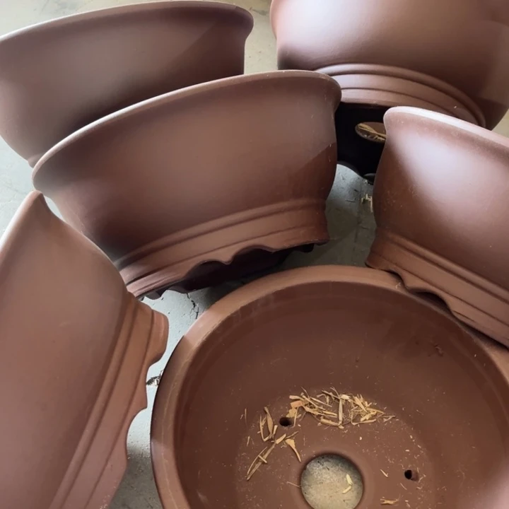 花盆紫砂100-6。         27-12